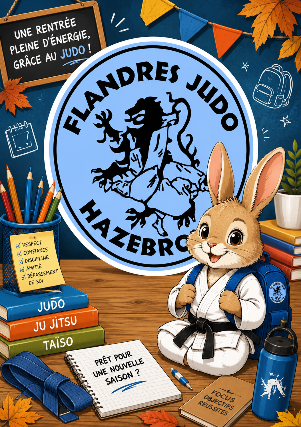Logo FLANDRES JUDO HAZEBROUCK