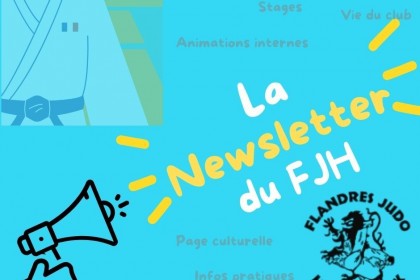 Le Flandres Judo Hazebrouck a sa newsletter!