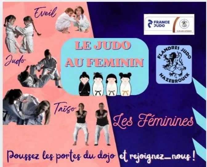 Image de l'actu 'LE JUDO JU JITSU TAÏSO AU FEMININ AU FLANDRES JUDO'