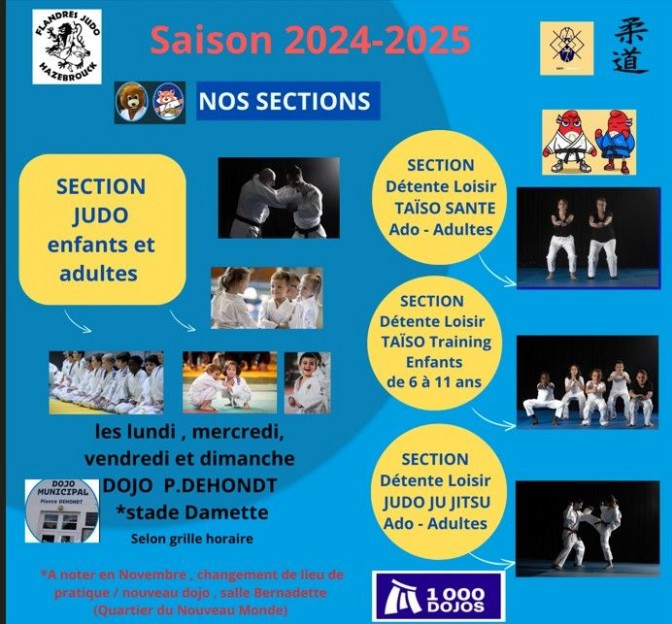 Image de l'actu 'C'est la reprise des entraînements au FLANDRES JUDO HAZEBROUCK'