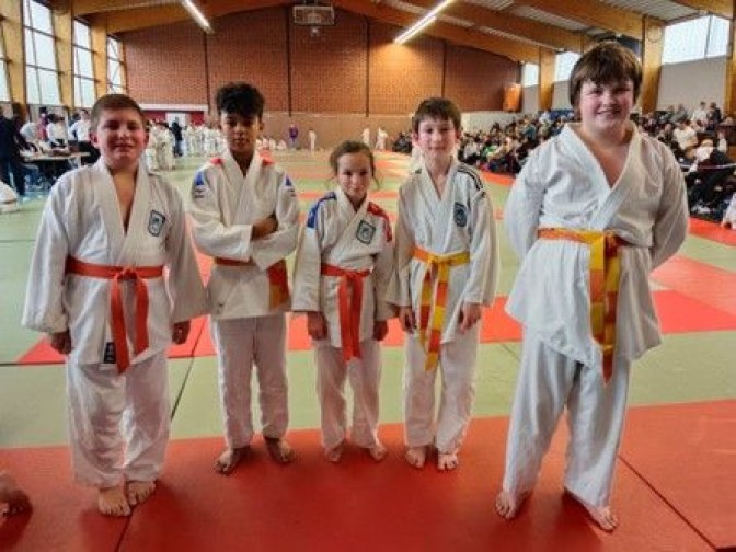 Image de l'actu 'Des podiums en districts benjamins pour le Flandres Judo Hazebrouck.'