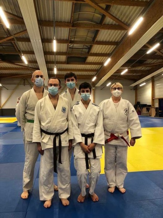 Image de l'actu 'Des judokas du Flandres Judo Hazebrouck en stage KATAS.'