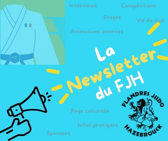 Image de l'actu 'Le Flandres Judo Hazebrouck a sa newsletter!'
