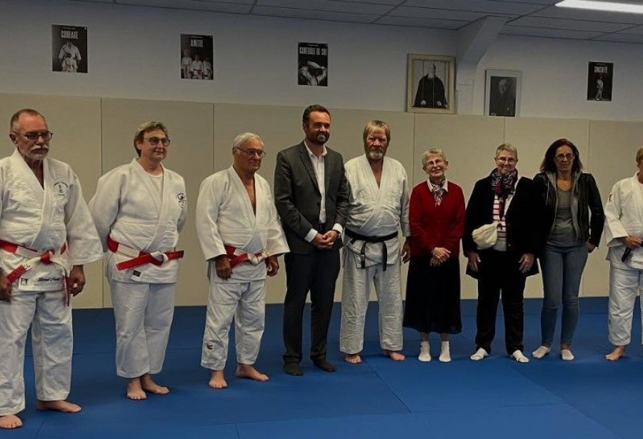 INAUGURATION DU DOJO SOLIDAIRE FRANCE JUDO - FLANDRES JUDO HAZEBROUCK
