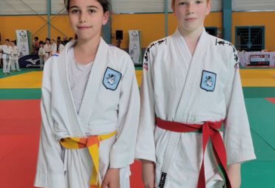 2 judokas représentent le FJH au Critérium régional Benjamins