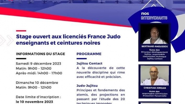 MASTERCLASS NATIONALE JUJITSU DANS LES HAUTS DE FRANCE